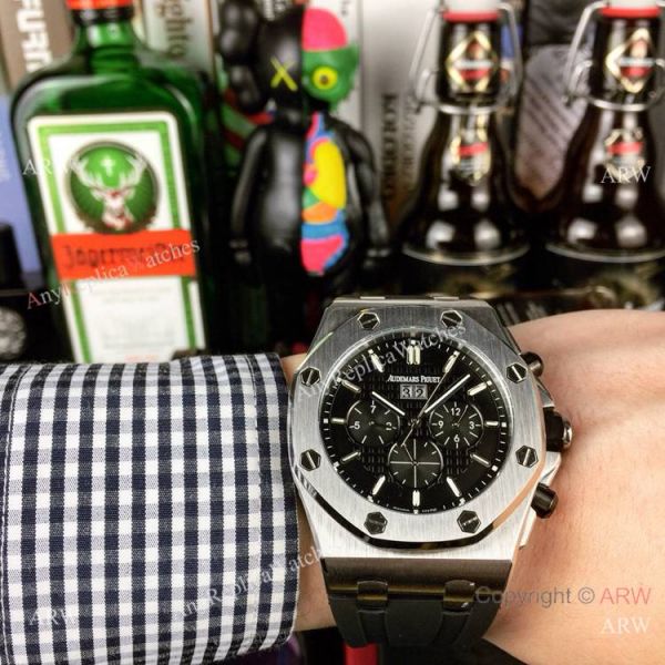 Fake Audemars Piguet Royal Oak Automatic Watch Rose Gold Black Dial Fake Audemars Piguet Royal Oak Automatic Watch Rose Gold Black Dial