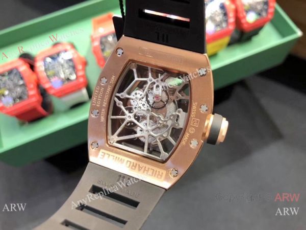 Replica Richard Mille RM035-Americas Rose Gold Diamond Watches Replica Richard Mille RM035-Americas Rose Gold Diamond Watches