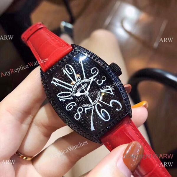 Franck Muller Platinum Rotor Black Diamond Men Watch Knock off Watches China Franck Muller Platinum Rotor Black Diamond Men Watch Knock off Watches China