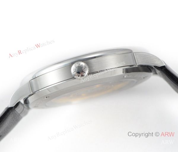 Swiss Grade A.Lange Sohne Saxonia Thin 2892 SS Black Dial Watch Super clone Swiss Grade A.Lange Sohne Saxonia Thin 2892 SS Black Dial Watch Super clone