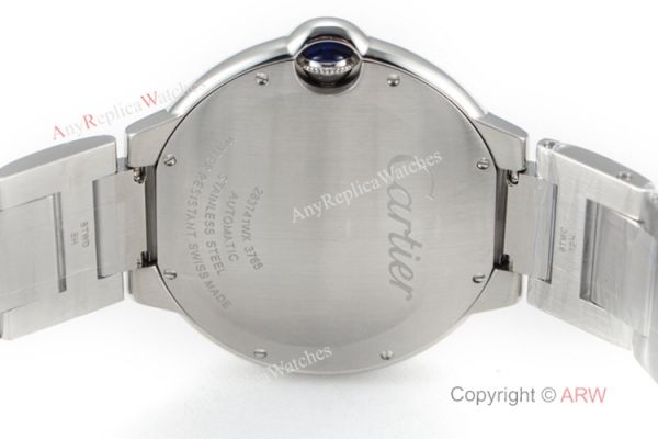 (CR) Swiss Grade Ballon Bleu de Cartier Watch Copy Stainless Steel 42mm (CR) Swiss Grade Ballon Bleu de Cartier Watch Copy Stainless Steel 42mm