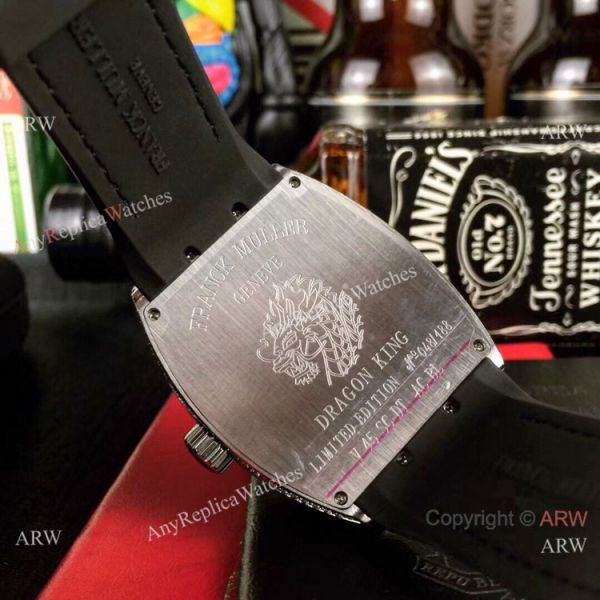 Replica Franck Muller Vanguard limited Edition Dragon King Watch SS Diamond Replica Franck Muller Vanguard limited Edition Dragon King Watch SS Diamond