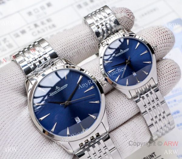 Low Price Copy Jaeger LeCoultre Master QUARTZ Watches SS Blue Dial Low Price Copy Jaeger LeCoultre Master QUARTZ Watches SS Blue Dial