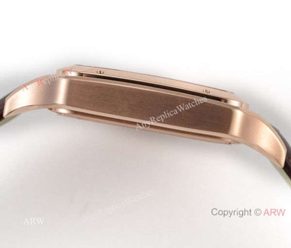 Swiss 9015 Cartier Santos-Dumont Rose Gold Watch New Cartier Watches Swiss 9015 Cartier Santos-Dumont Rose Gold Watch New Cartier Watches