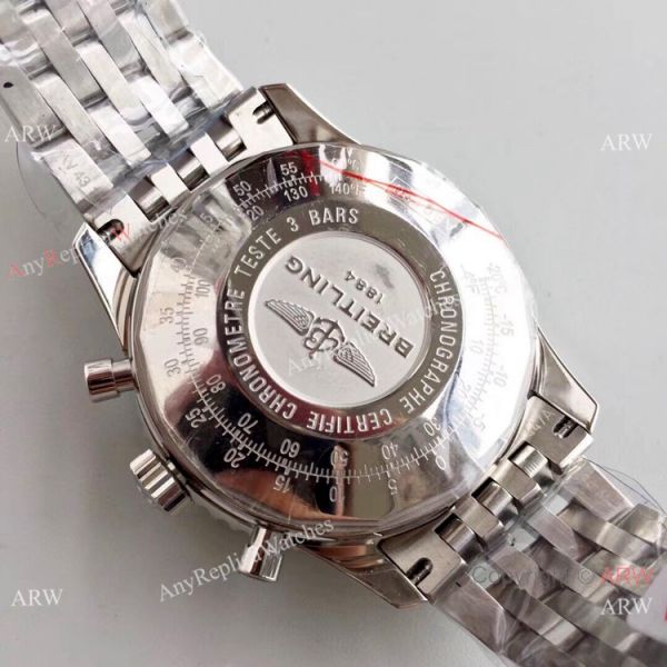 JF Factory Breitling Navitimer 01 Chronograph Copy Watch Stainless Steel Black Dial JF Factory Breitling Navitimer 01 Chronograph Copy Watch Stainless Steel Black Dial