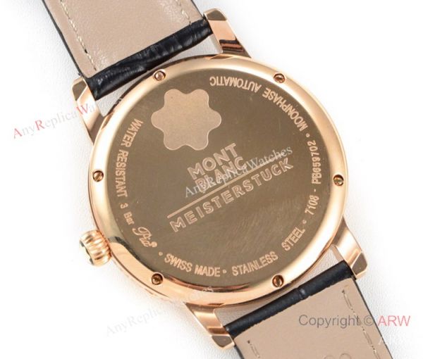 2019 New Replica Montblanc Star Legacy Moon Phase Rose Gold Watch Swiss 9015 2019 New Replica Montblanc Star Legacy Moon Phase Rose Gold Watch Swiss 9015