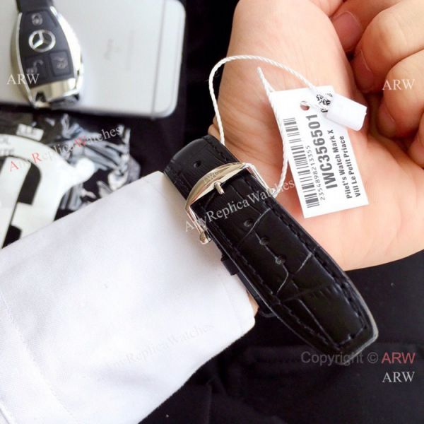2019 Copy IWC Portofino 150th anniversary Watch Blue Dial Black Leather Band 2019 Copy IWC Portofino 150th anniversary Watch Blue Dial Black Leather Band
