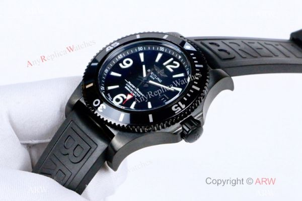 New Fake Breitling Superocean II Blacksteel Rubber Strap Watches New Fake Breitling Superocean II Blacksteel Rubber Strap Watches