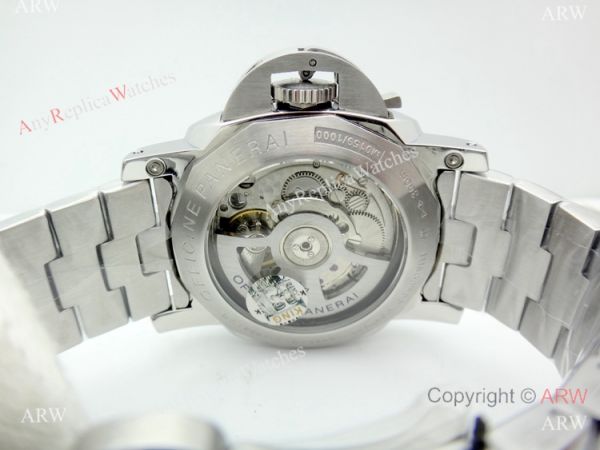Copy Panerai PAM 674 Luminor Watch Stainless Steel Brown Marker Copy Panerai PAM 674 Luminor Watch Stainless Steel Brown Marker