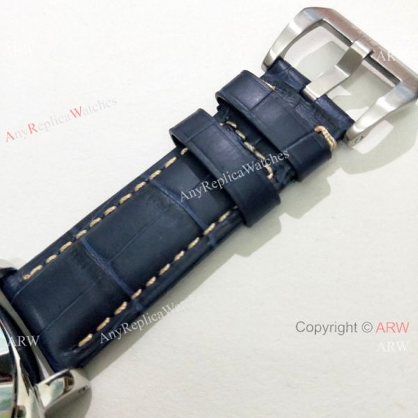 High Quality Panerai Luminor GMT PAM00320 Watch Blue Dial Blue Leather Strap High Quality Panerai Luminor GMT PAM00320 Watch Blue Dial Blue Leather Strap