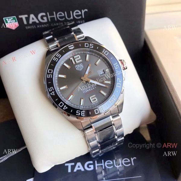 Swiss Grade Copy TAG HEUER FORMULA 1 Calibre 5 Steel &038; Ceramic Strap Watch Swiss Grade Copy TAG HEUER FORMULA 1 Calibre 5 Steel &038; Ceramic Strap Watch