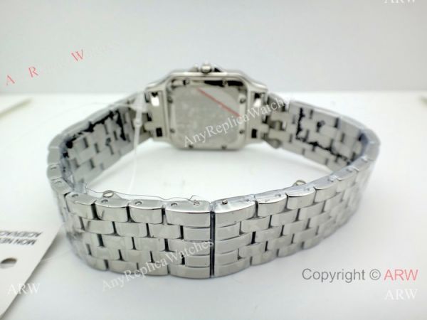 Clone Cartier Panthere de Stainless Steel Diamond Watch Quartz 27mm Clone Cartier Panthere de Stainless Steel Diamond Watch Quartz 27mm
