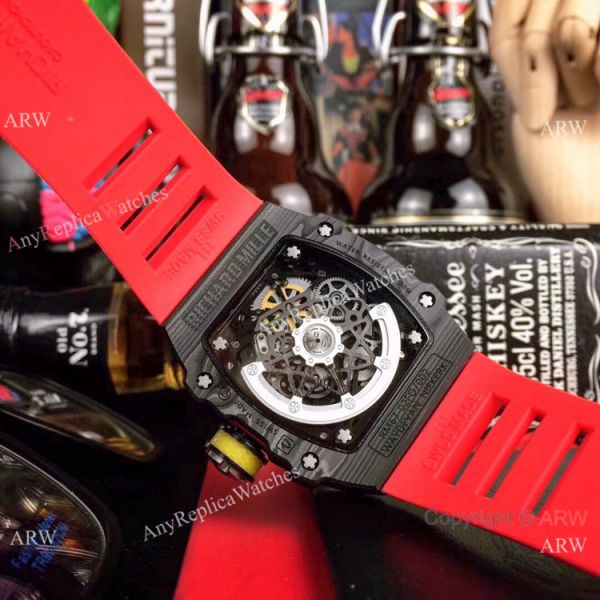 Swiss Copy Richard Mille RM67-02 Automatic Watch NTPT Carbon Skeletal Dial 48mm Swiss Copy Richard Mille RM67-02 Automatic Watch NTPT Carbon Skeletal Dial 48mm