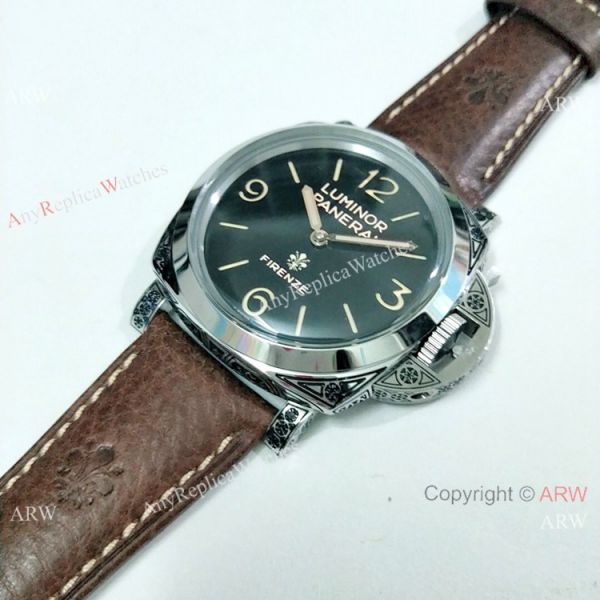 2019 New Replica Panerai Luminor Firenze PAM972 Watch SS Black Face 2019 New Replica Panerai Luminor Firenze PAM972 Watch SS Black Face