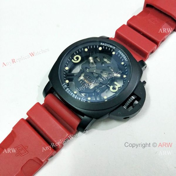2019 New Panerai Radiomir Lo Scienziato Watch Black Case Skull Face 2019 New Panerai Radiomir Lo Scienziato Watch Black Case Skull Face