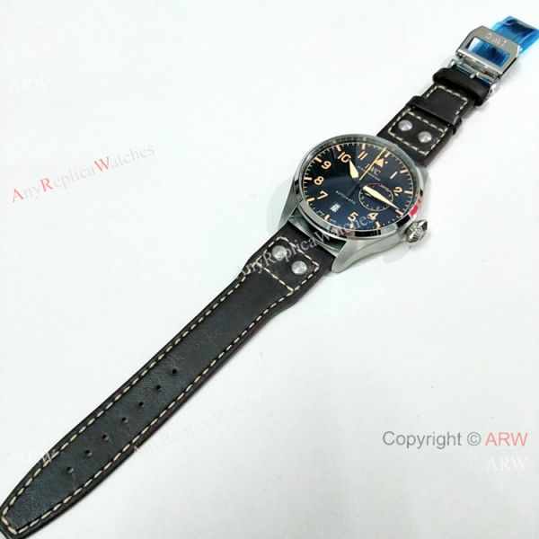 2019 Fake IWC Big Pilots Le Petit Prince SS Case Brown Marker Watch 47mm 2019 Fake IWC Big Pilots Le Petit Prince SS Case Brown Marker Watch 47mm