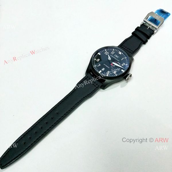 Copy IWC Big Pilot Top Gun Black Case Power Reserve Mens Watch IW501901 Copy IWC Big Pilot Top Gun Black Case Power Reserve Mens Watch IW501901