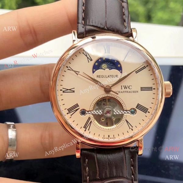IWC Tourbillon Moonphase Portofino SS White Dial Watches High Quality Replica Watches China IWC Tourbillon Moonphase Portofino SS White Dial Watches High Quality Replica Watches China