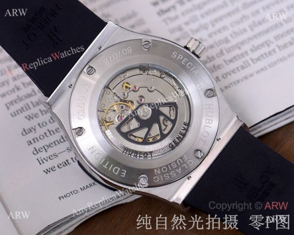 Copy Hublot Classic Fusion Watch 42mm SS Case Purple Dial Copy Hublot Classic Fusion Watch 42mm SS Case Purple Dial