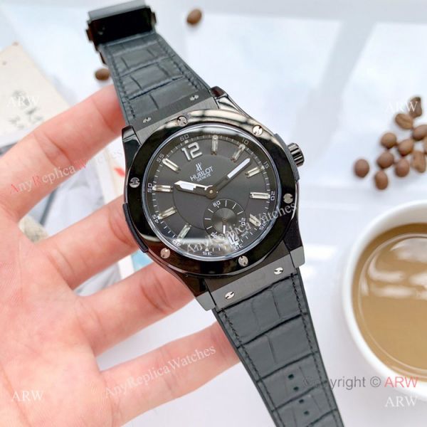 Solid Black Hublot Classic Fusion Men Watch New Replica Solid Black Hublot Classic Fusion Men Watch New Replica
