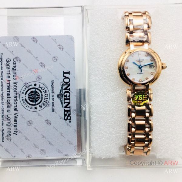 Swiss Grade Copy Longines PrimaLuna VS Factory L592 Watch Mother-Of-Pearl Dial Swiss Grade Copy Longines PrimaLuna VS Factory L592 Watch Mother-Of-Pearl Dial