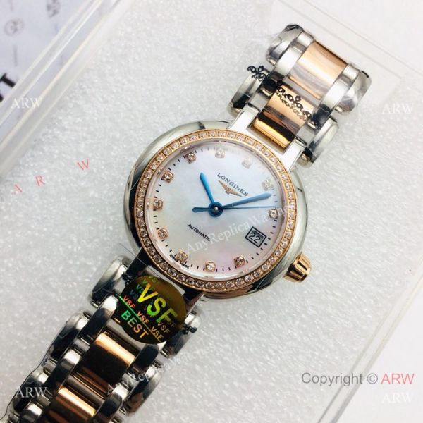 VSF Best Replica Longines PrimaLuna Watch Two Tone Rose Gold VSF Best Replica Longines PrimaLuna Watch Two Tone Rose Gold
