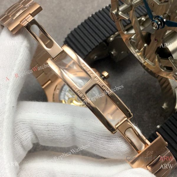 Swiss Copy Patek Philippe Nautilus GB Factory CAL.324 Watch Rose Gold 40mm Swiss Copy Patek Philippe Nautilus GB Factory CAL.324 Watch Rose Gold 40mm