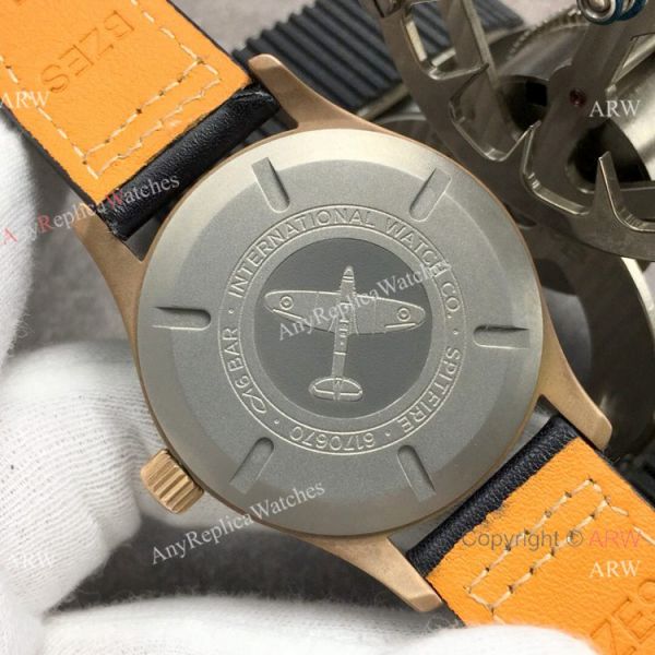 Super Clone IWC Big Pilots Spitfire Bronze Case Black Dial Watch Swiss Made Super Clone IWC Big Pilots Spitfire Bronze Case Black Dial Watch Swiss Made