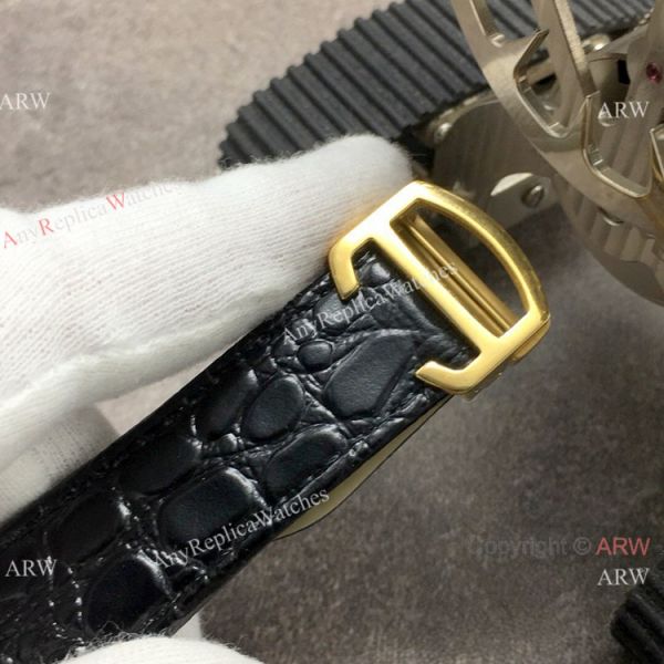 (GB)Swiss Replica Cartier Ronde Solo De Watch Gold Case Diamond Bezel (GB)Swiss Replica Cartier Ronde Solo De Watch Gold Case Diamond Bezel