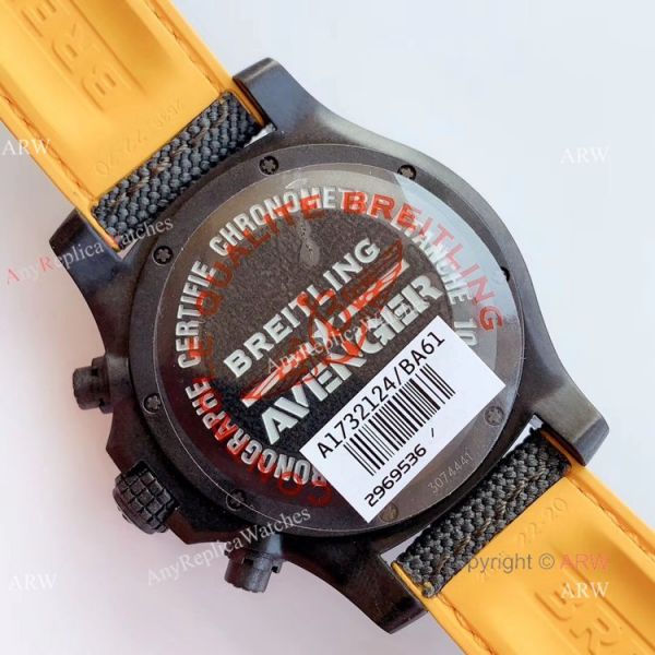 GF Factory Breitling Avenger Hurricane 45 Chronograph 7750 Watch Carbon Case GF Factory Breitling Avenger Hurricane 45 Chronograph 7750 Watch Carbon Case