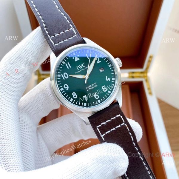 High Quality Copy IWC Big Pilots Mark XVII Watches Green Dial High Quality Copy IWC Big Pilots Mark XVII Watches Green Dial