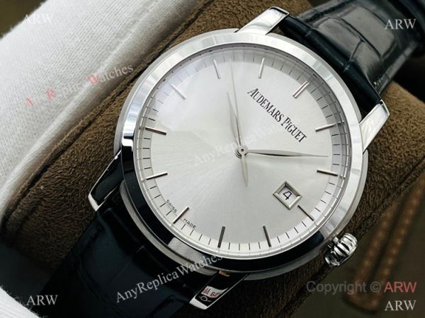 New 2021! Swiss Replica Audemars Piguet Jules Audemars 3120 Watch Silver Dial New 2021! Swiss Replica Audemars Piguet Jules Audemars 3120 Watch Silver Dial