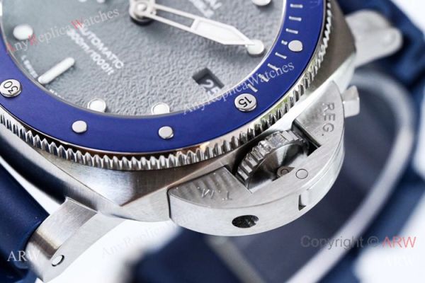 (VS) Swiss Copy Panerai Luminor Submersible PAM 959 Watch Blue Bezel (VS) Swiss Copy Panerai Luminor Submersible PAM 959 Watch Blue Bezel