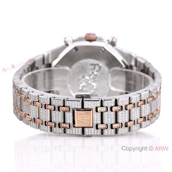 Best Replica Audemars Piguet Ice Royal Oak Two Tone Rose Gold Watch Best Replica Audemars Piguet Ice Royal Oak Two Tone Rose Gold Watch