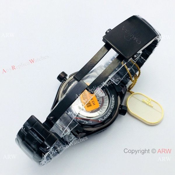 Swiss Grade 1 Omega Planet Ocean Deep Black 8906 Red Inner Watch OE Factory Swiss Grade 1 Omega Planet Ocean Deep Black 8906 Red Inner Watch OE Factory