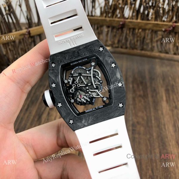SWISS Grade Richard Mille Rm055 Black Diamond Men Watch V2 version SWISS Grade Richard Mille Rm055 Black Diamond Men Watch V2 version