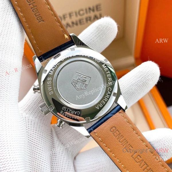 Buy Replica Tag Heuer Carrera Blue Dial Leather Strap Watches Buy Replica Tag Heuer Carrera Blue Dial Leather Strap Watches