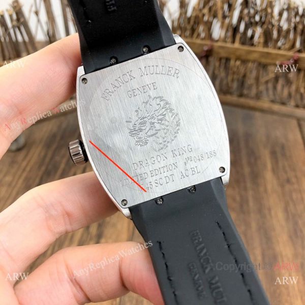 Knockoff Franck Muller Vanguard V45 Men Watch SS Black Arabic Dial Knockoff Franck Muller Vanguard V45 Men Watch SS Black Arabic Dial