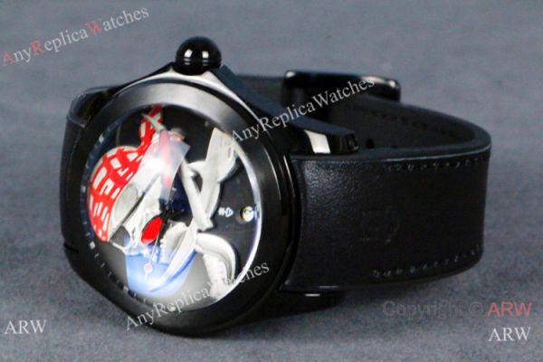 New Replica Bubble Privateer Limited Edition Corum Watch All Black New Replica Bubble Privateer Limited Edition Corum Watch All Black