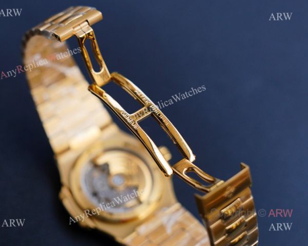 JH Factory Patek Philippe Nautilus 5711 Yellow Gold Swiss Replica Watches JH Factory Patek Philippe Nautilus 5711 Yellow Gold Swiss Replica Watches