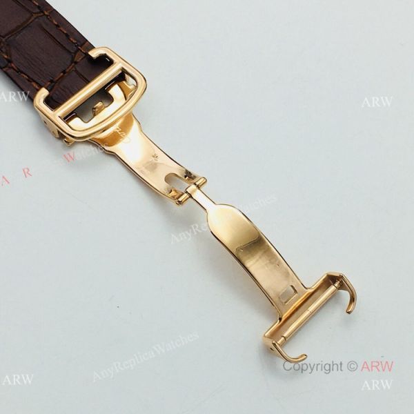 (EGF) New Replica Ronde De Cartier White Dial Rose Gold Automatic Watch 40mm (EGF) New Replica Ronde De Cartier White Dial Rose Gold Automatic Watch 40mm