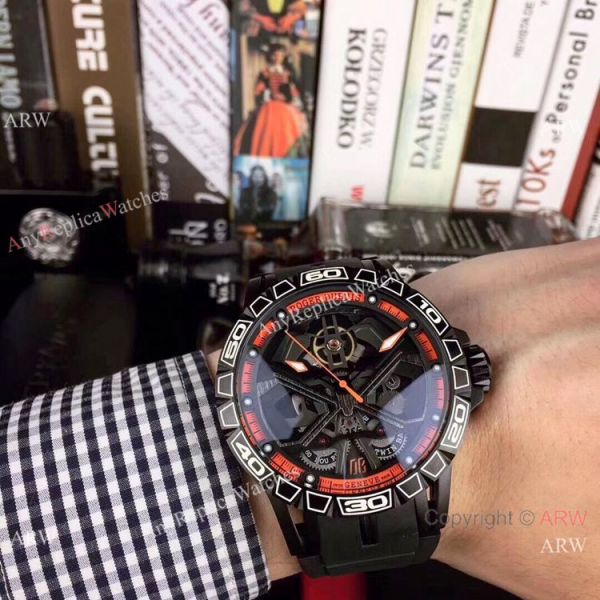 Copy Roger Dubuis Excalibur Lamborghini Huracan Extra Large Face Mens Watches Copy Roger Dubuis Excalibur Lamborghini Huracan Extra Large Face Mens Watches