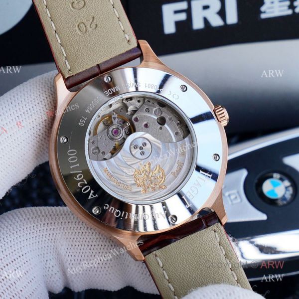 Swiss Grade Replica Piaget Black Tie Rose Gold Diamond Mens Automatic Watches Swiss Grade Replica Piaget Black Tie Rose Gold Diamond Mens Automatic Watches