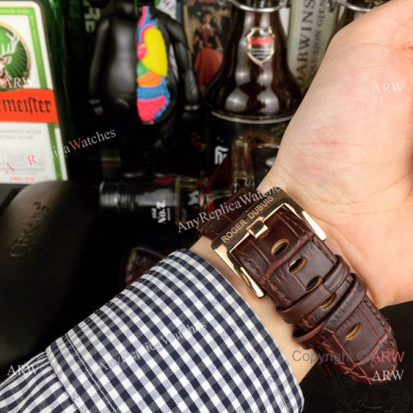 Roger Dubuis Excalibur Spider Men Watches Rose Gold Skeleton Face Roger Dubuis Excalibur Spider Men Watches Rose Gold Skeleton Face