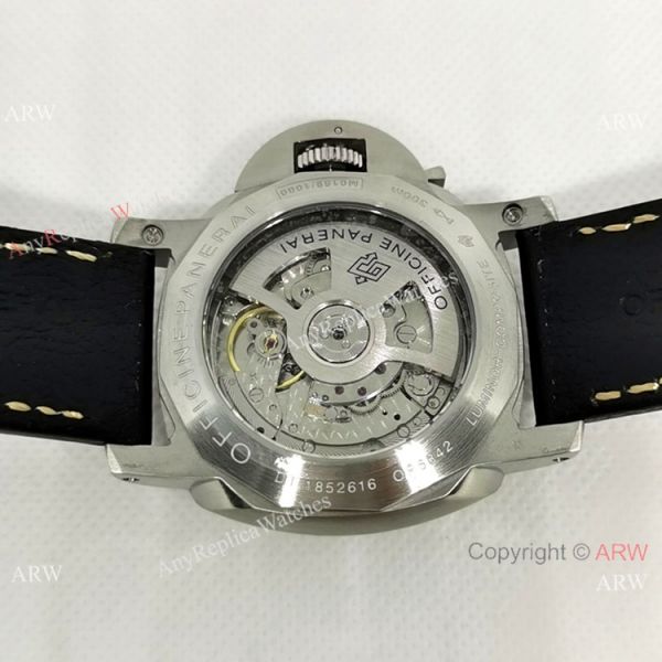 Officine Luminor GMT PAM00441 Watch Black Dial Black Leather Strap Officine Luminor GMT PAM00441 Watch Black Dial Black Leather Strap
