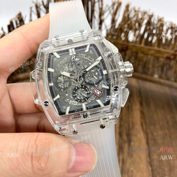 New Copy Hublot Spirit of Big Bang Transparent Watch Japan Grade Hublot Clear Watch New Copy Hublot Spirit of Big Bang Transparent Watch Japan Grade Hublot Clear Watch