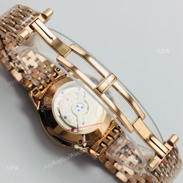 (JLF) Replica Jaeger Lecoultre Master Ultra Thin Moon Black Dial Rose Gold Watch (JLF) Replica Jaeger Lecoultre Master Ultra Thin Moon Black Dial Rose Gold Watch