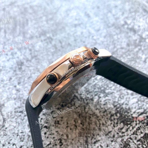 Omega Seamaster 300M Chronograph 2-Tone Rose Gold Omega Clone Watch Omega Seamaster 300M Chronograph 2-Tone Rose Gold Omega Clone Watch