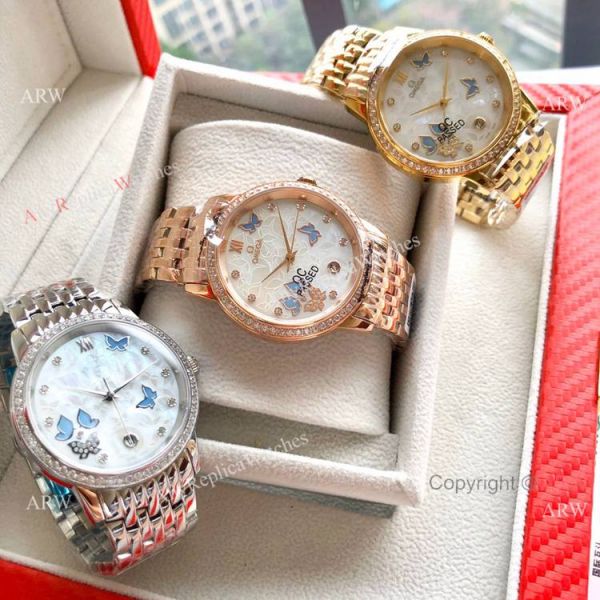 Replica Omega De Ville Special Edition Women Watch Yellow Gold Replica Omega De Ville Special Edition Women Watch Yellow Gold