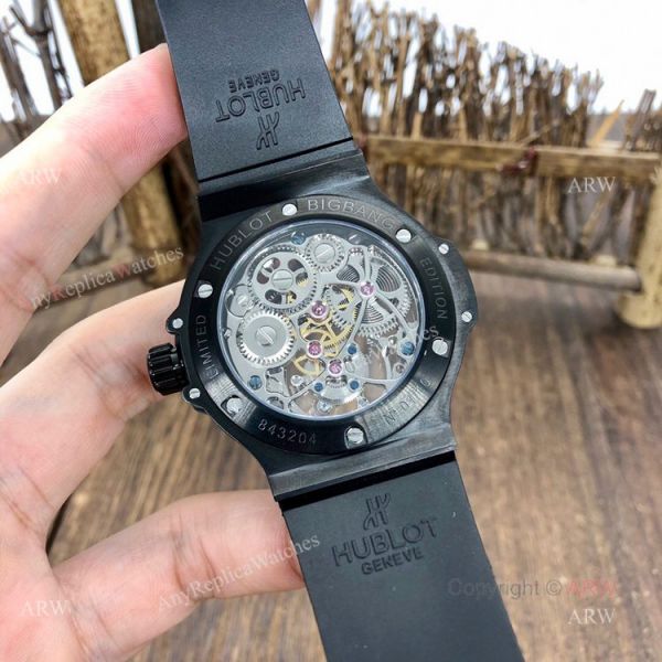 1:1 Swiss Replica Hublot Tourbillon Skeleton Big Bang Black Rainbow Watch 1:1 Swiss Replica Hublot Tourbillon Skeleton Big Bang Black Rainbow Watch